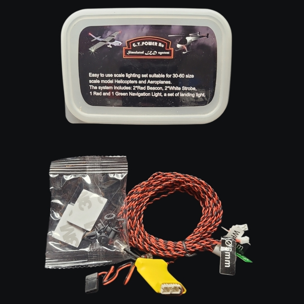 NEW - G.T.POWER RC SIMULATED LED SYSTEM
